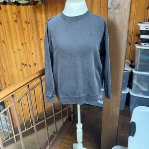 Zara Faded Black Sweatshirt